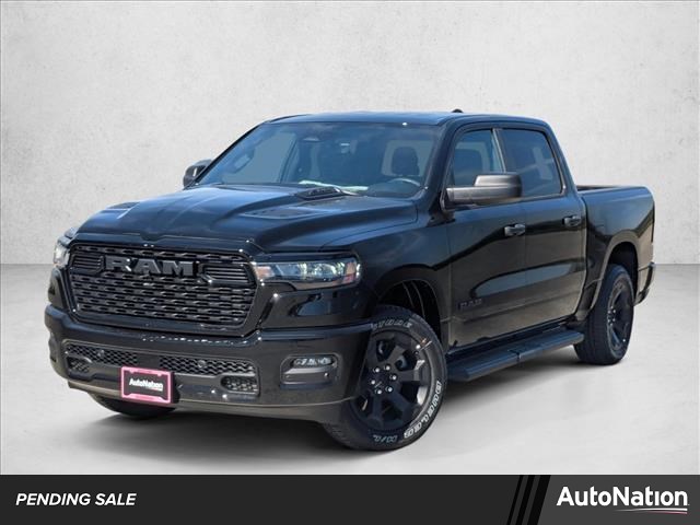 Diamond Black Crystal Pearlcoat 2026 RAM 1500 Express Crew Cab 4WD Pickup Truck Four-Wheel Drive 8-Speed Automatic