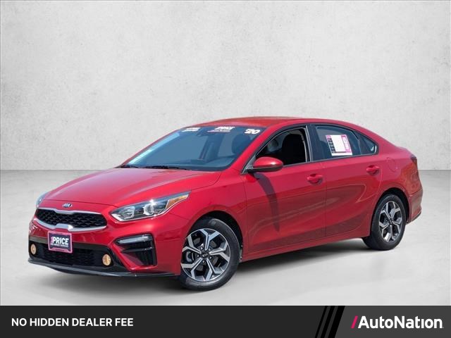 Currant Red 2020 Kia Forte LXS FWD Sedan Front-Wheel Drive Automatic