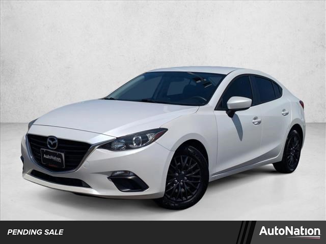Snowflake White Pearl Mica 2015 Mazda MAZDA3 i Sport Sedan Front-Wheel Drive Automatic