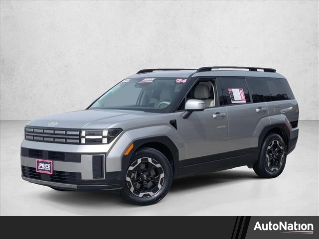 Shimmering Silver 2024 Hyundai Santa Fe SEL AWD SUV / Crossover All-Wheel Drive Automatic