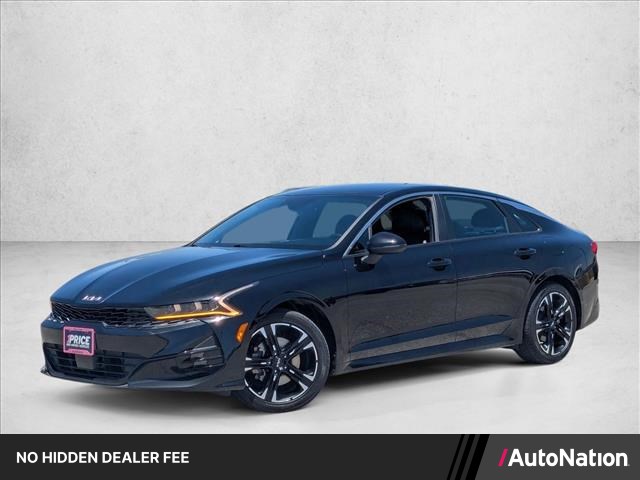 Ebony Black 2024 Kia K5 Sedan Front-Wheel Drive Automatic