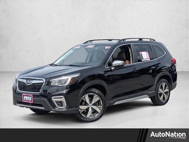 Crystal Black Silica 2021 Subaru Forester Touring Crossover AWD SUV / Crossover All-Wheel Drive Automatic