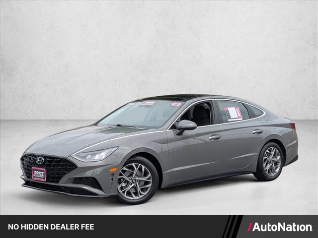 Hampton Gray 2023 Hyundai Sonata Sedan Front-Wheel Drive Automatic