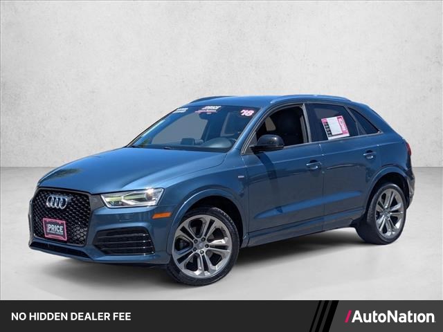 Black 2018 Audi Q3 2.0T Premium SUV / Crossover Front-Wheel Drive Automatic
