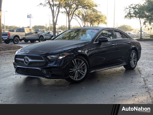 Lunar Blue Metallic 2019 Mercedes-Benz CLS 450 4MATIC Sedan All-Wheel Drive Automatic