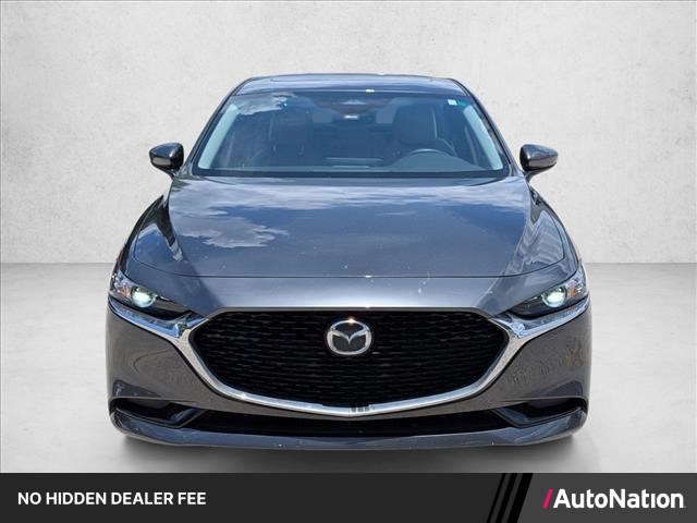 Machine Gray Metallic 2024 Mazda MAZDA3 2.5 S Preferred Sedan FWD Sedan Front-Wheel Drive Automatic