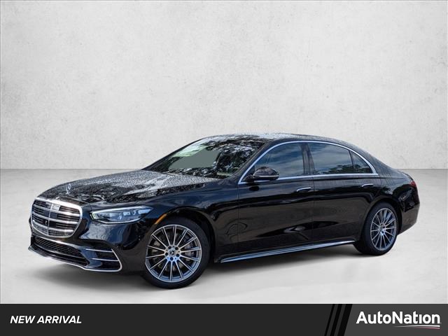 Black 2026 Mercedes-Benz S-Class S 500 4MATIC Sedan All-Wheel Drive Automatic