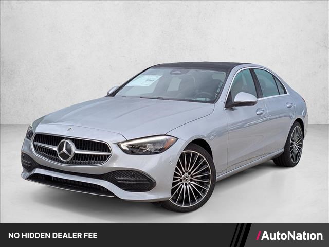 Cirrus Silver Metallic 2026 Mercedes-Benz C-Class C 300 RWD Sedan Rear-Wheel Drive Automatic