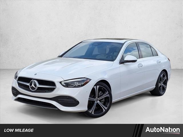 Polar White 2026 Mercedes-Benz C-Class C 300 RWD Sedan Rear-Wheel Drive Automatic