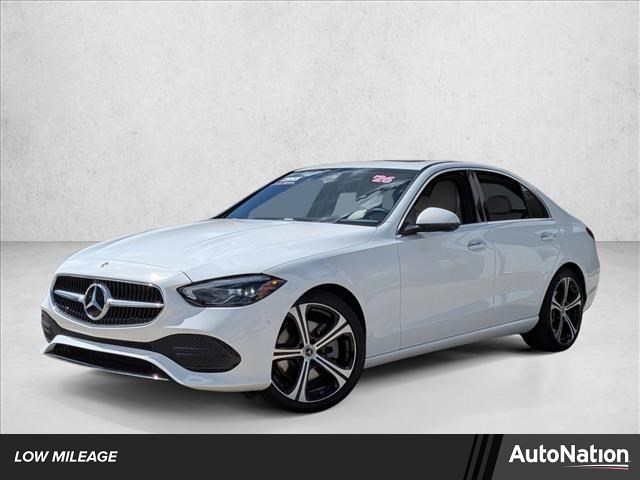 Polar White 2026 Mercedes-Benz C-Class C 300 RWD Sedan Rear-Wheel Drive Automatic