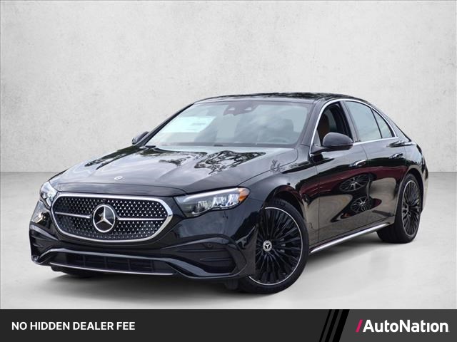 Black 2027 Mercedes-Benz E-Class Sedan Rear-Wheel Drive Automatic