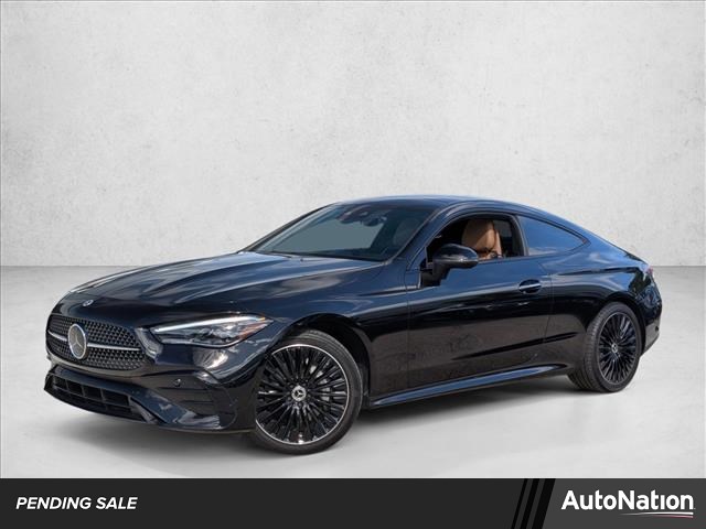 Black 2024 Mercedes-Benz CLE 300 4MATIC Coupe All-Wheel Drive Automatic