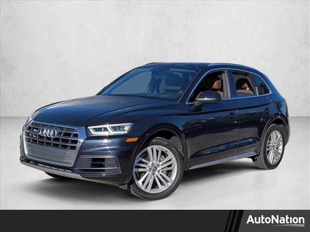 Moonlight Blue Met 2019 Audi Q5 quattro Premium Plus 45 TFSI SUV / Crossover All-Wheel Drive Automatic