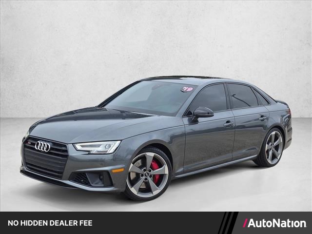 Daytona Gray Pearl Effect 2019 Audi S4 Sedan All-Wheel Drive Automatic
