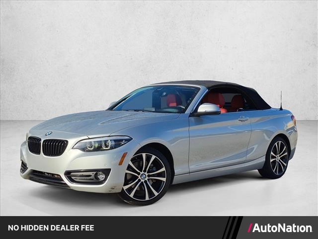 Glacier Silver Metallic 2020 BMW 2 Series Convertible Rear-Wheel Drive Automatic