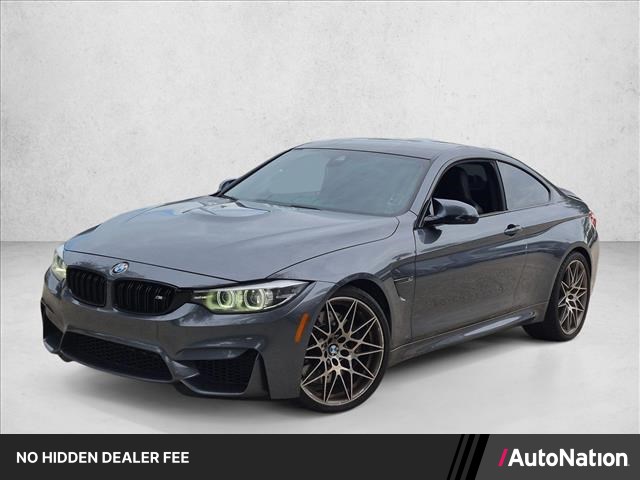 Mineral Gray Metal 2018 BMW M4 Coupe Rear-Wheel Drive Automatic