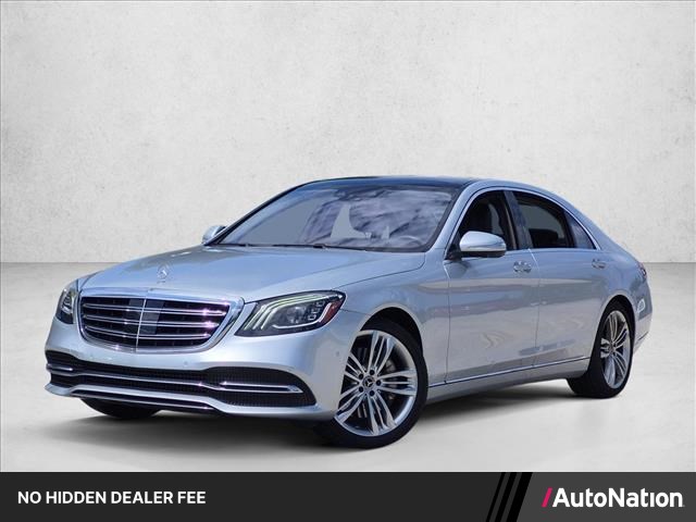 Iridium Silver Metallic 2019 Mercedes-Benz S-Class Sedan Rear-Wheel Drive Automatic