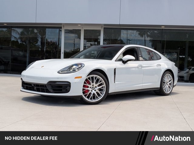 Carrara White Metallic 2023 Porsche Panamera 4S AWD Sedan All-Wheel Drive 8-Speed Automatic