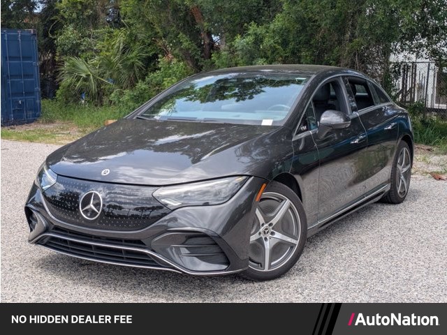 Gray (Graphite Grey Metallic) 2023 Mercedes-Benz EQE Sedan Rear-Wheel Drive Automatic