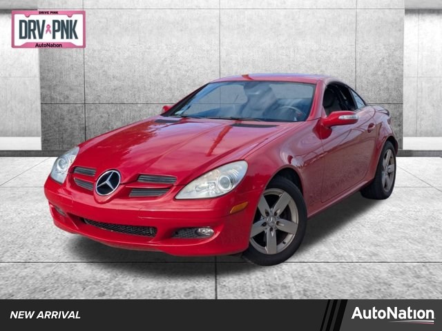 Mars Red 2006 Mercedes-Benz SLK 280 Convertible Rear-Wheel Drive Automatic