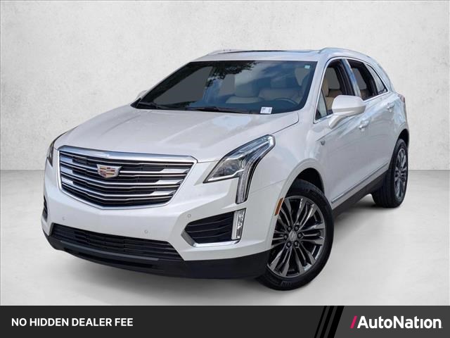 Crystal White Tricoat 2019 Cadillac XT5 SUV / Crossover Front-Wheel Drive 8-Speed Automatic