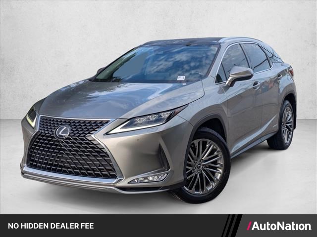 Atomic Silver 2022 Lexus RX Hybrid SUV / Crossover All-Wheel Drive Automatic