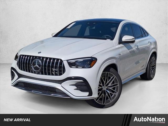 Manufaktur Moonlight White Metallic 2026 Mercedes-Benz GLE AMG GLE 53 4MATIC+ SUV / Crossover All-Wheel Drive Automatic
