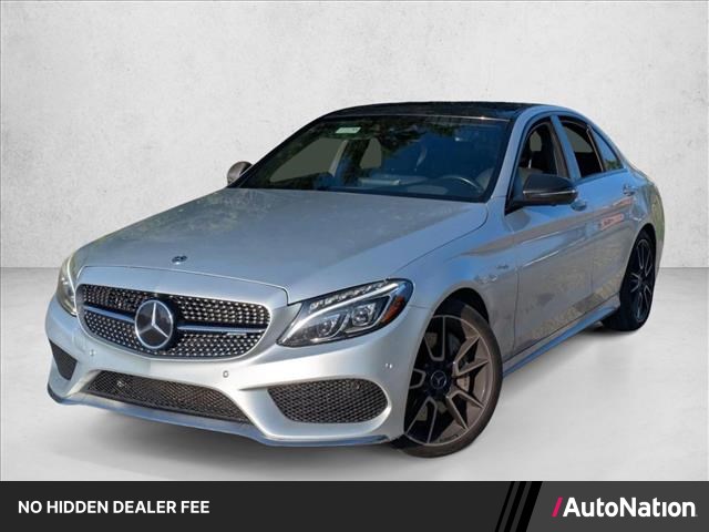 Iridium Silver Metallic 2018 Mercedes-Benz C-Class Sedan All-Wheel Drive Automatic