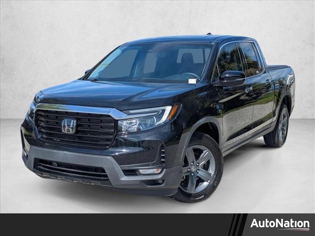 Black 2023 Honda Ridgeline RTL-E AWD Pickup Truck All-Wheel Drive Automatic