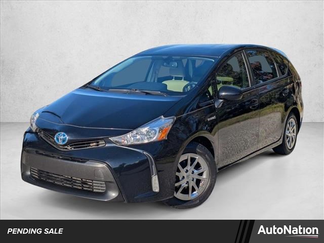 Midnight Black Metallic 2017 Toyota Prius v Four FWD Wagon Front-Wheel Drive Automatic