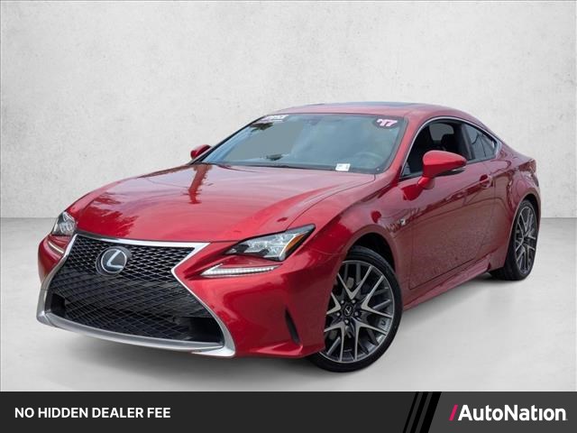 Infrared 2017 Lexus RC Coupe All-Wheel Drive Automatic