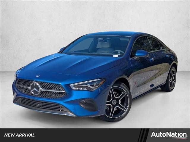 Starling Blue Metallic 2026 Mercedes-Benz CLA 250 4MATIC Coupe All-Wheel Drive Automatic