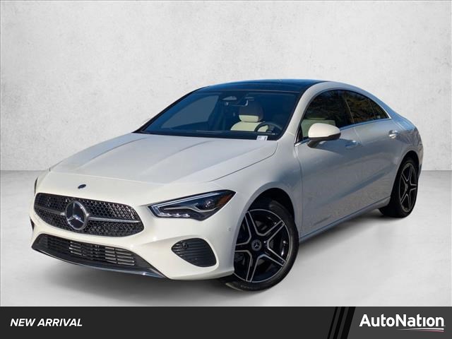 Polar White 2026 Mercedes-Benz CLA 250 4MATIC Coupe All-Wheel Drive Automatic