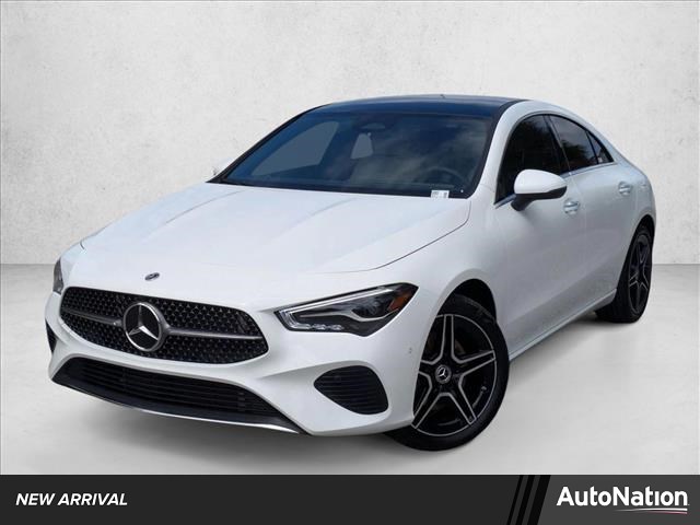 Polar White 2026 Mercedes-Benz CLA 250 4MATIC Coupe All-Wheel Drive Automatic