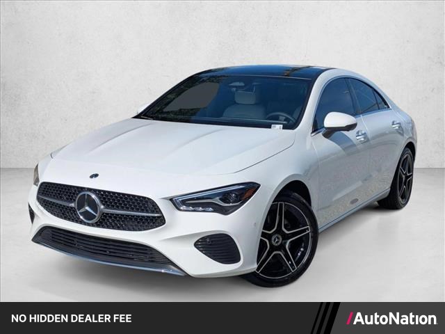 Polar White 2026 Mercedes-Benz CLA Coupe All-Wheel Drive Automatic