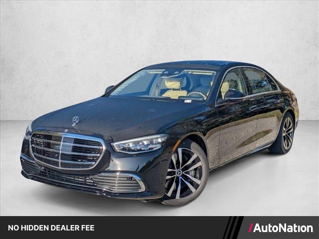 Obsidian Black Metallic 2026 Mercedes-Benz S-Class Sedan All-Wheel Drive Automatic
