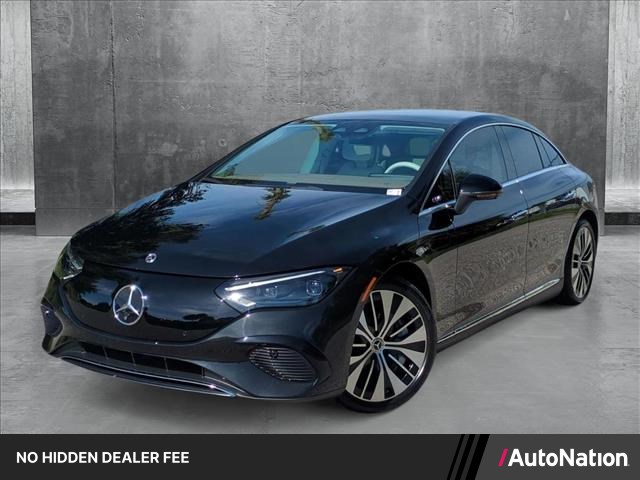 Obsidian Black Metallic 2023 Mercedes-Benz EQE Sedan All-Wheel Drive Automatic