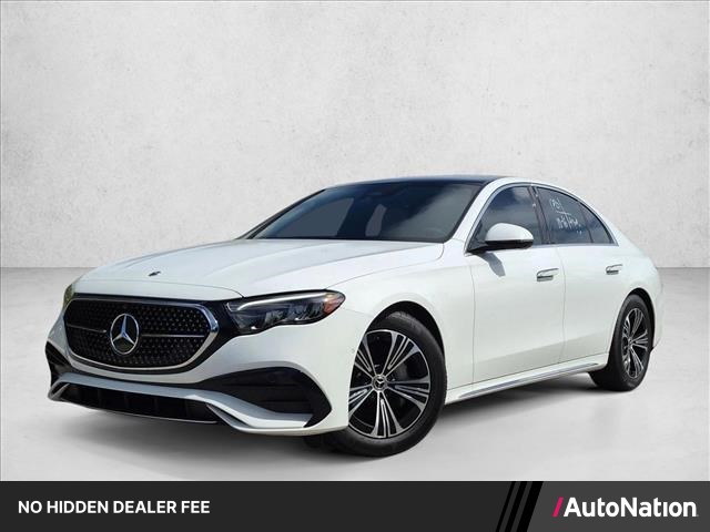 Polar White 2026 Mercedes-Benz E-Class Sedan Rear-Wheel Drive Automatic