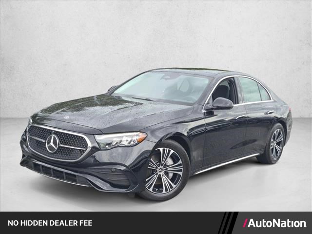 Black 2026 Mercedes-Benz E-Class Sedan Rear-Wheel Drive Automatic