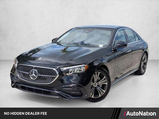 Black 2026 Mercedes-Benz E-Class Sedan Rear-Wheel Drive Automatic