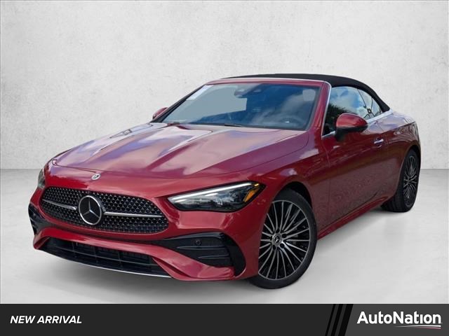 Manufaktur Patagonia Red Metallic 2026 Mercedes-Benz CLE 450 4MATIC Convertible All-Wheel Drive Automatic