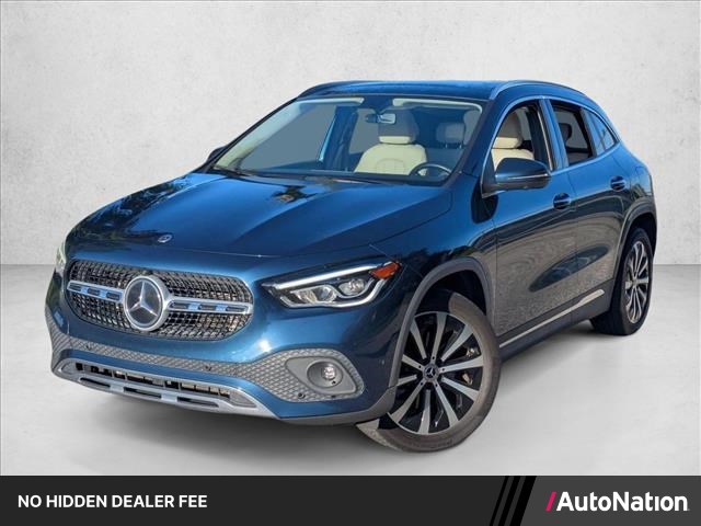 Denim Blue Metallic 2021 Mercedes-Benz GLA SUV / Crossover Front-Wheel Drive Automatic