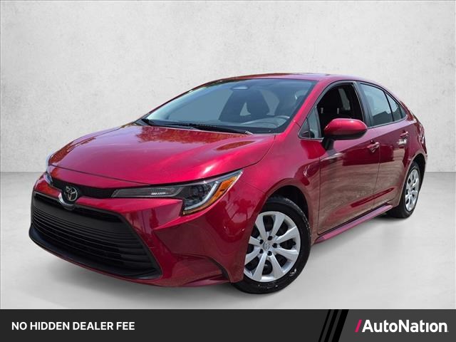 Red (Ruby Flare Pearl) 2023 Toyota Corolla Sedan Front-Wheel Drive Automatic
