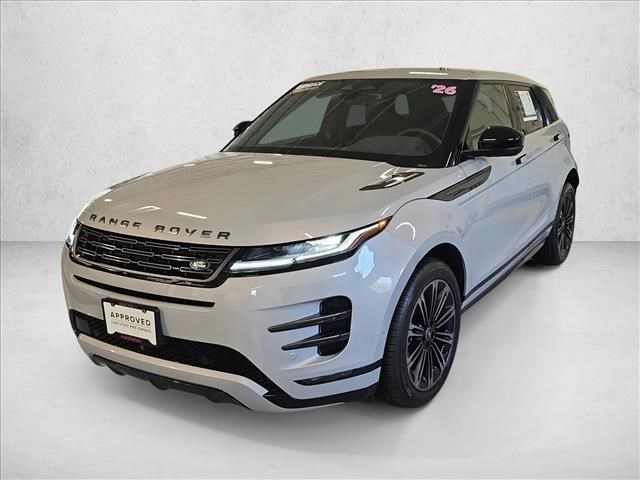 Seoul Pearl Silver Metallic 2026 Land Rover Range Rover Evoque P250 Dynamic SE AWD SUV / Crossover All-Wheel Drive Automatic