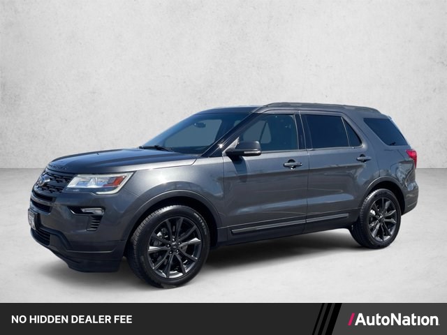 Gray (Magnetic Metallic) 2019 Ford Explorer SUV / Crossover Front-Wheel Drive 6-Speed Automatic