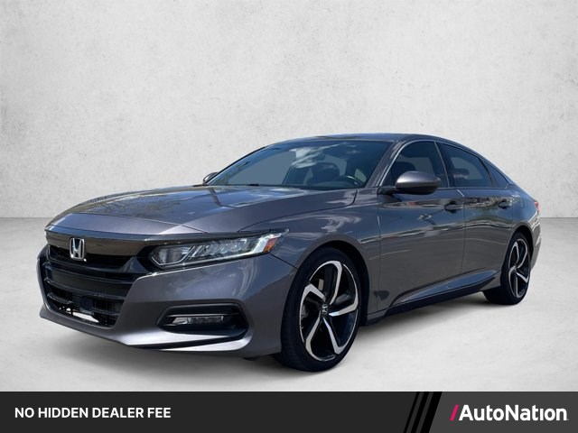Gray (Modern Steel Metallic) 2020 Honda Accord Sedan Front-Wheel Drive Automatic