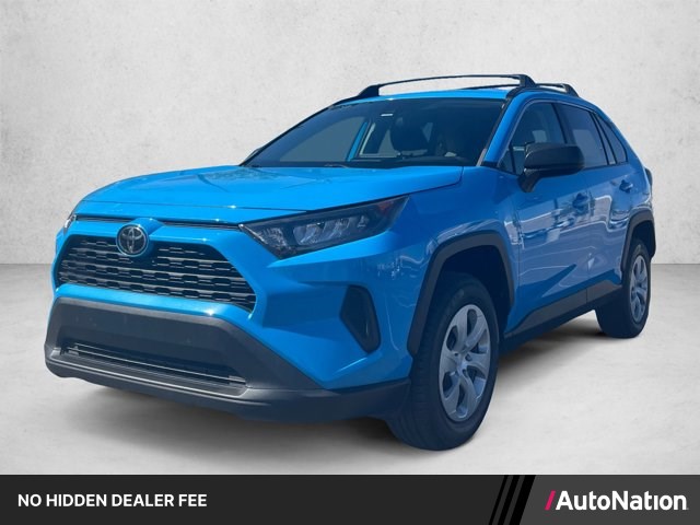 Blue Flame 2021 Toyota RAV4 SUV / Crossover Front-Wheel Drive Automatic