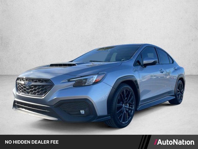 Ice Silver Metallic 2023 Subaru WRX Sedan All-Wheel Drive 6-Speed Manual