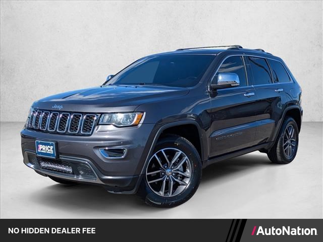 Gray (Granite Crystal Metallic Clearcoat) 2017 Jeep Grand Cherokee Limited 4WD SUV / Crossover Four-Wheel Drive 8-Speed Automatic