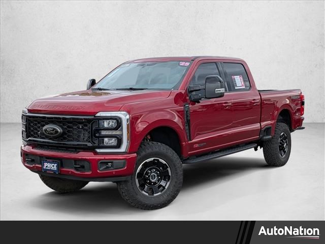 Ruby Red Metallic Tinted Clearcoat 2025 Ford F-250 Super Duty Lariat Crew Cab 4WD Pickup Truck Four-Wheel Drive Automatic